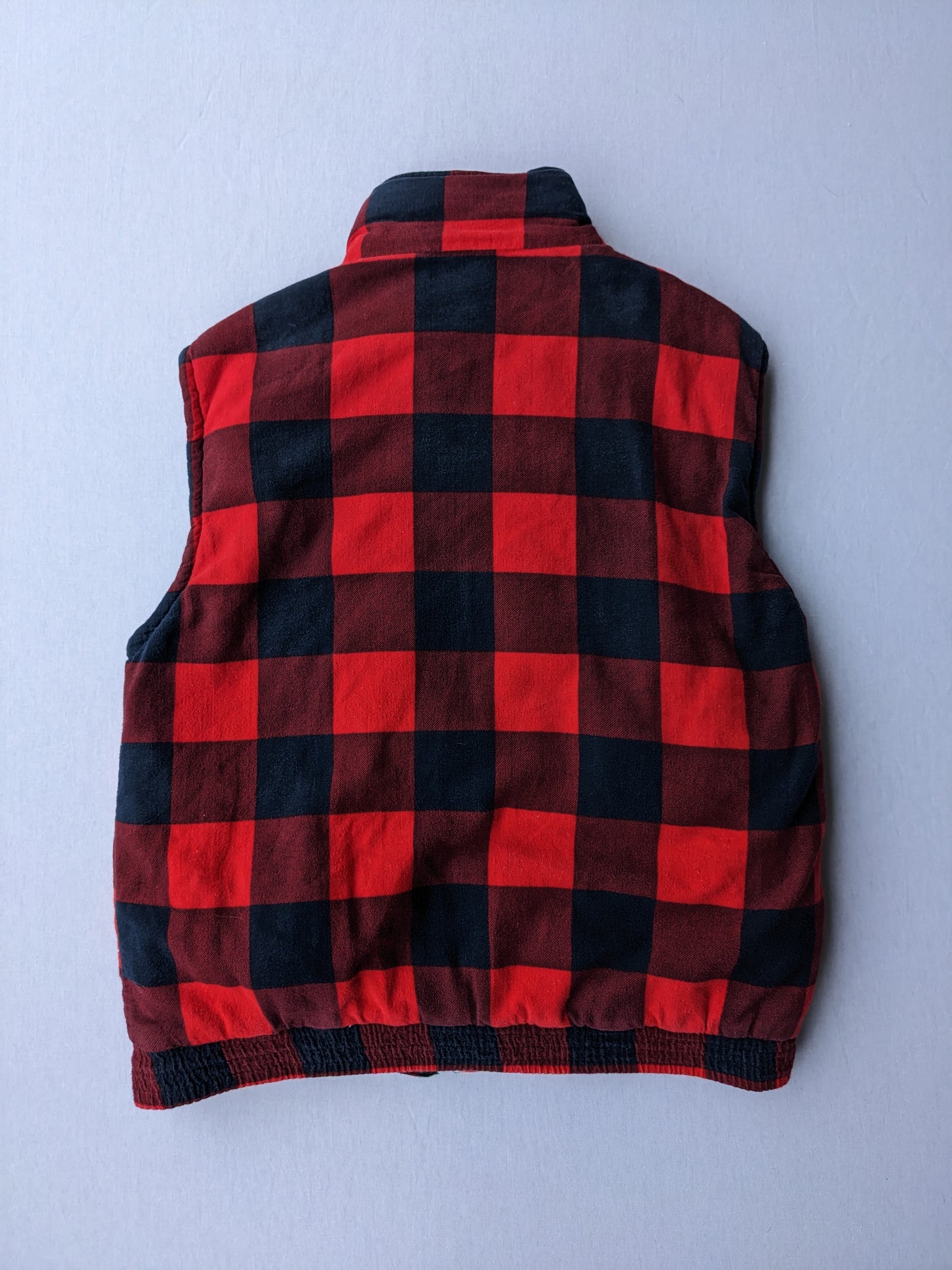 Vintage plaid vest