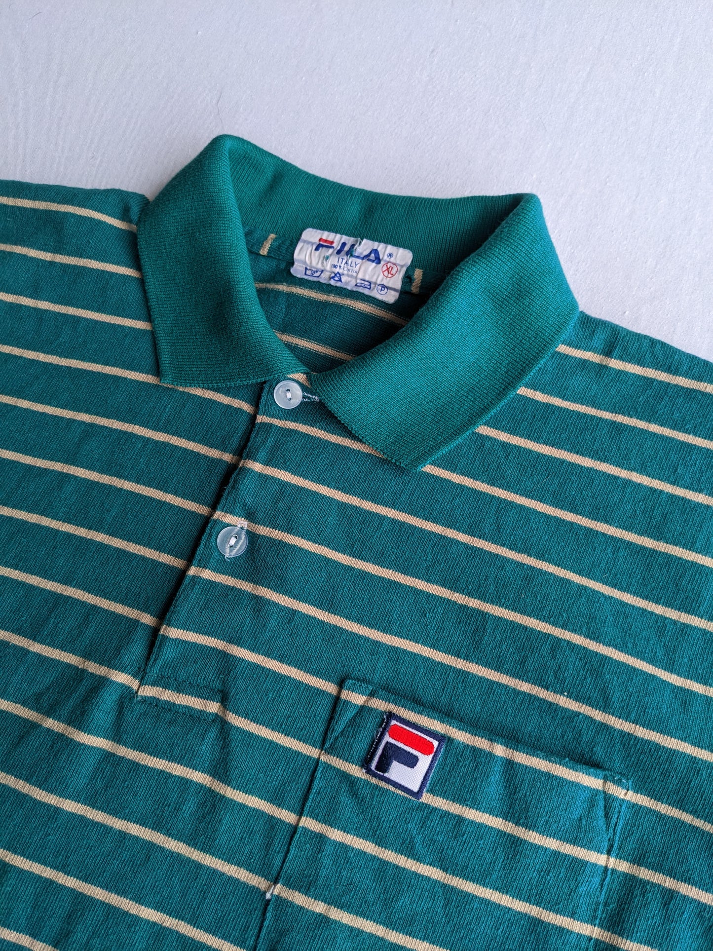 Vintage striped polo