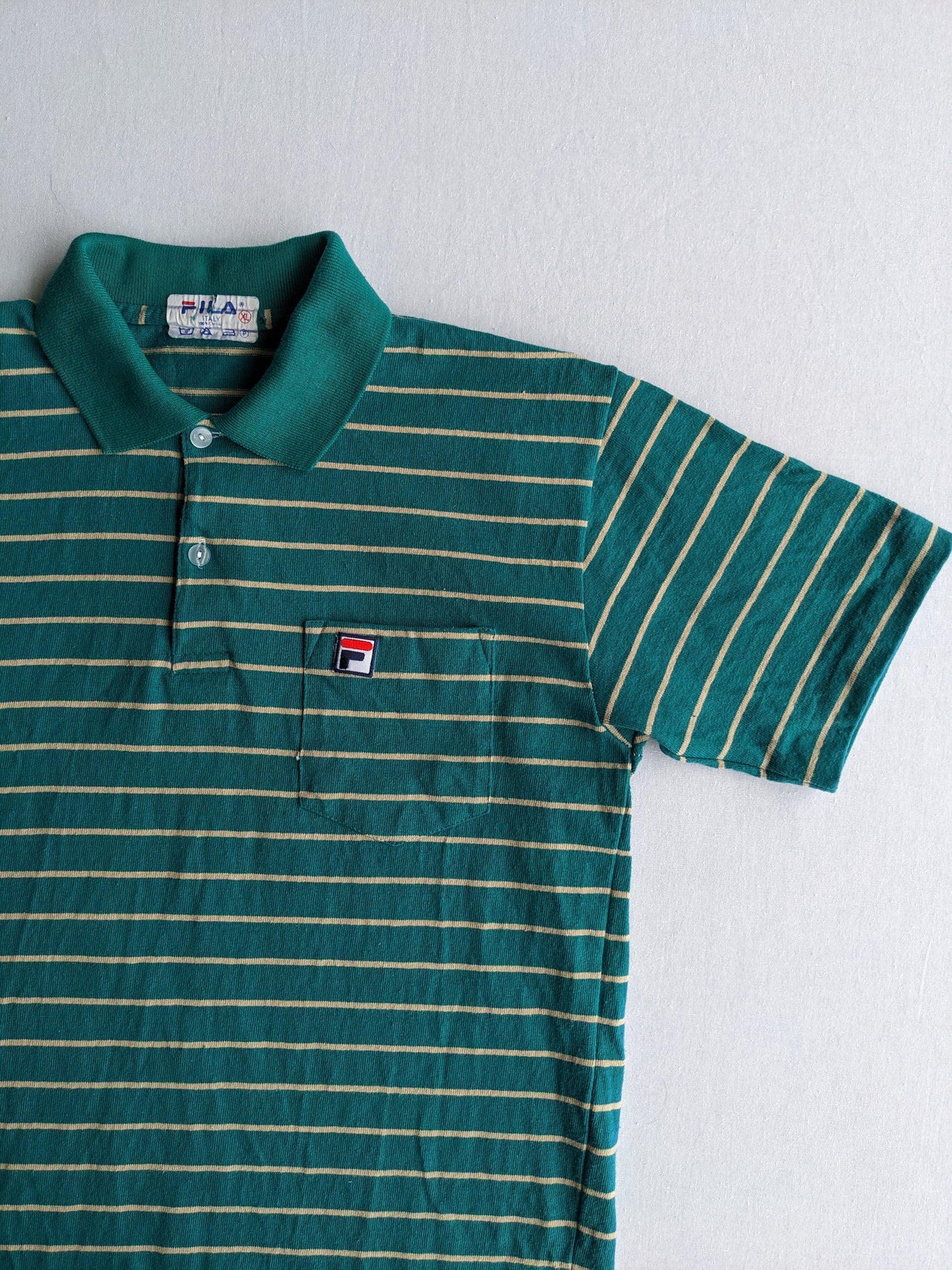 Vintage striped polo