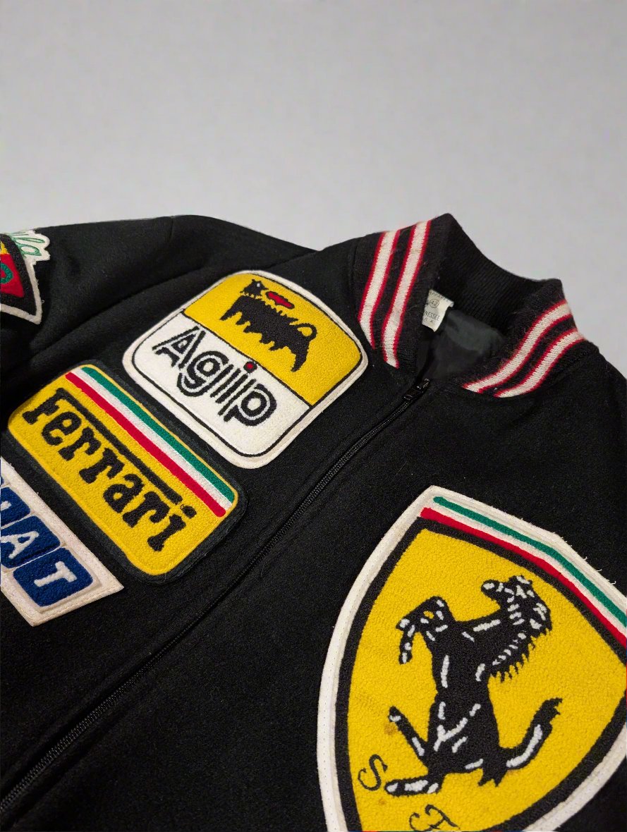 Vintage racing bomber jacket