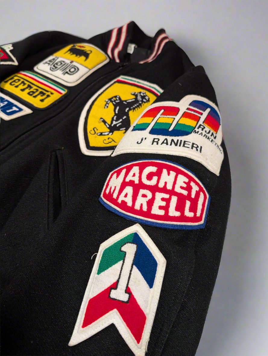 Vintage racing bomber jacket
