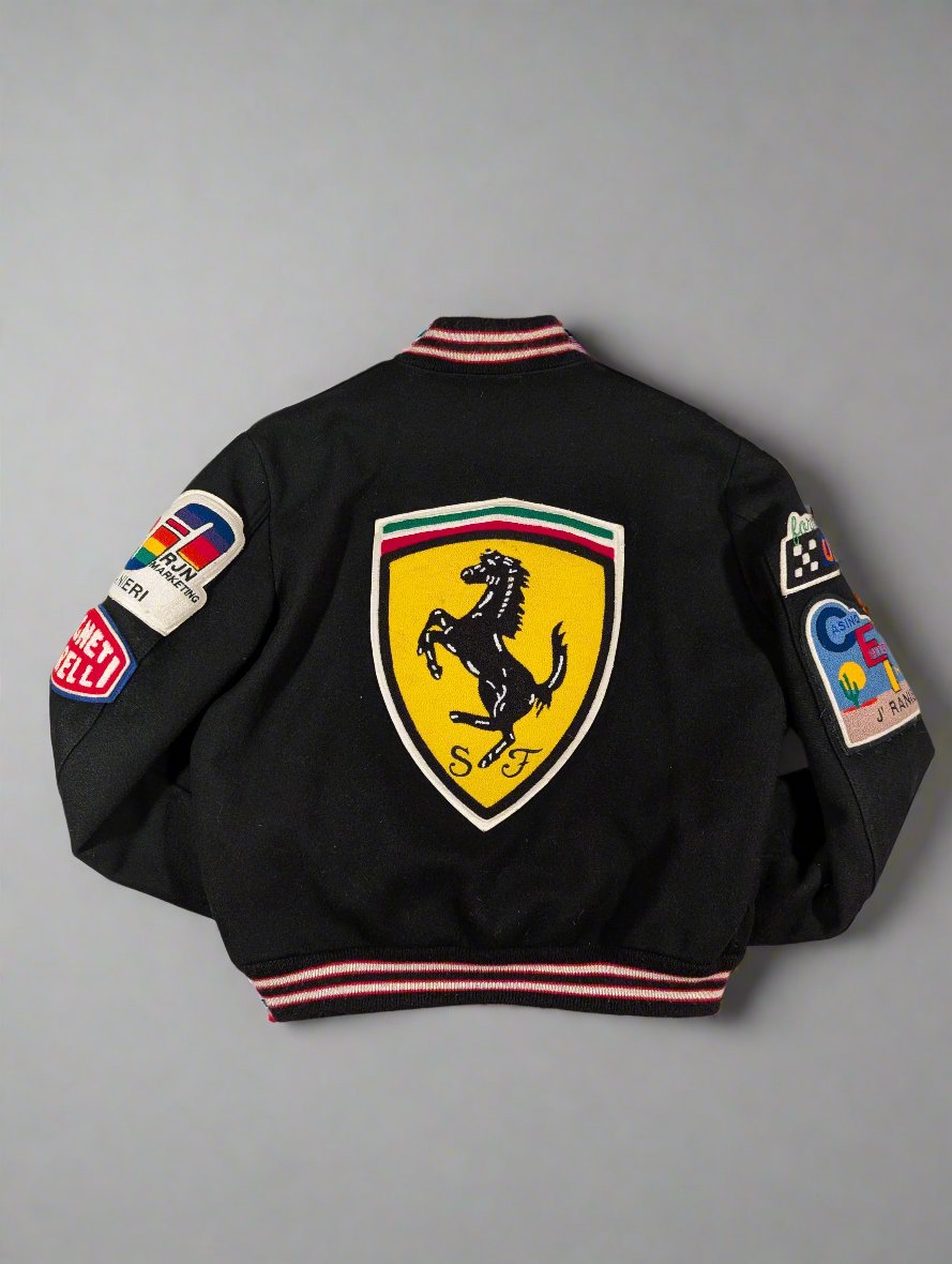 Vintage racing bomber jacket