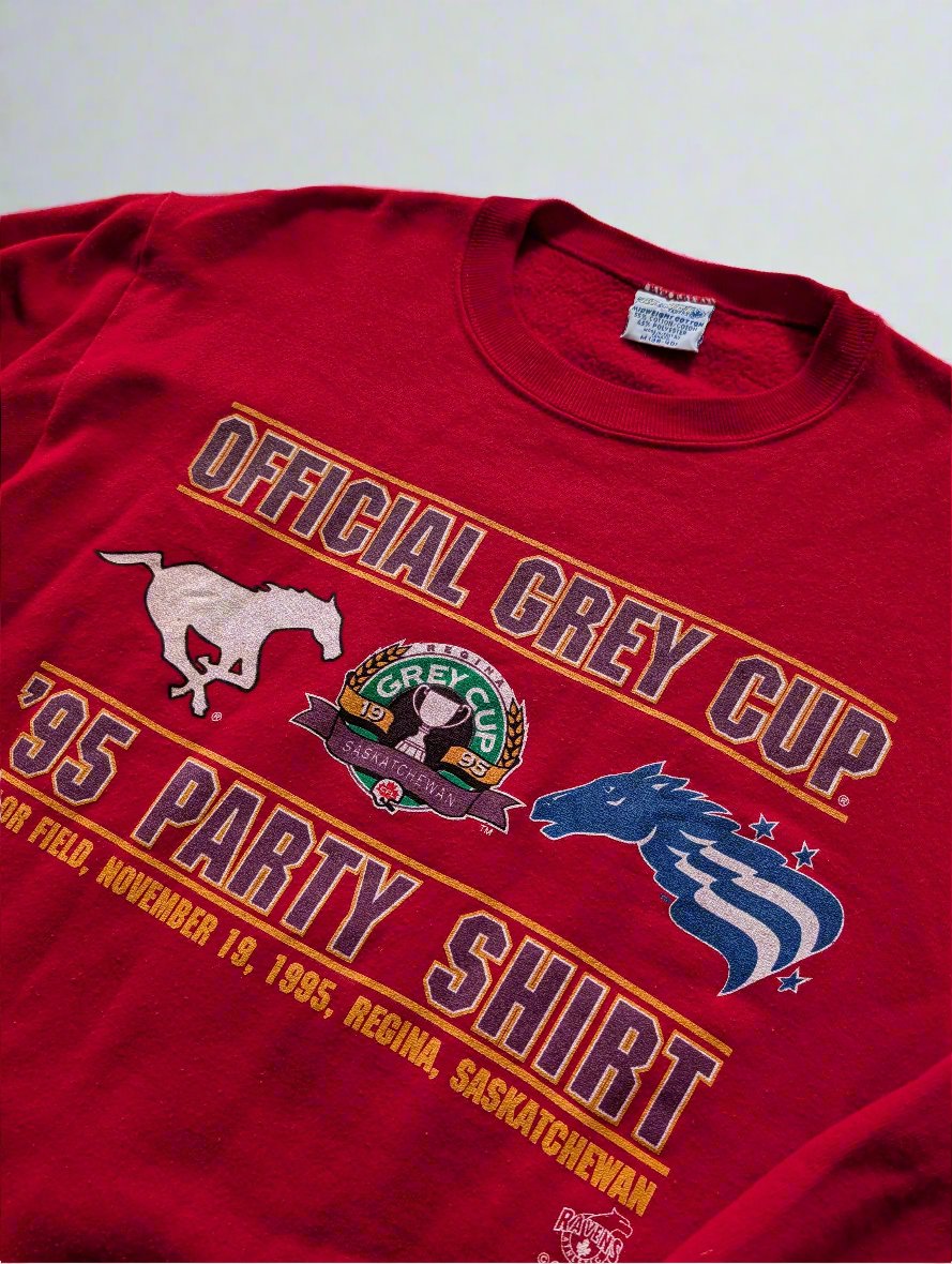 Vintage 1995 Grey Cup crewneck sweater