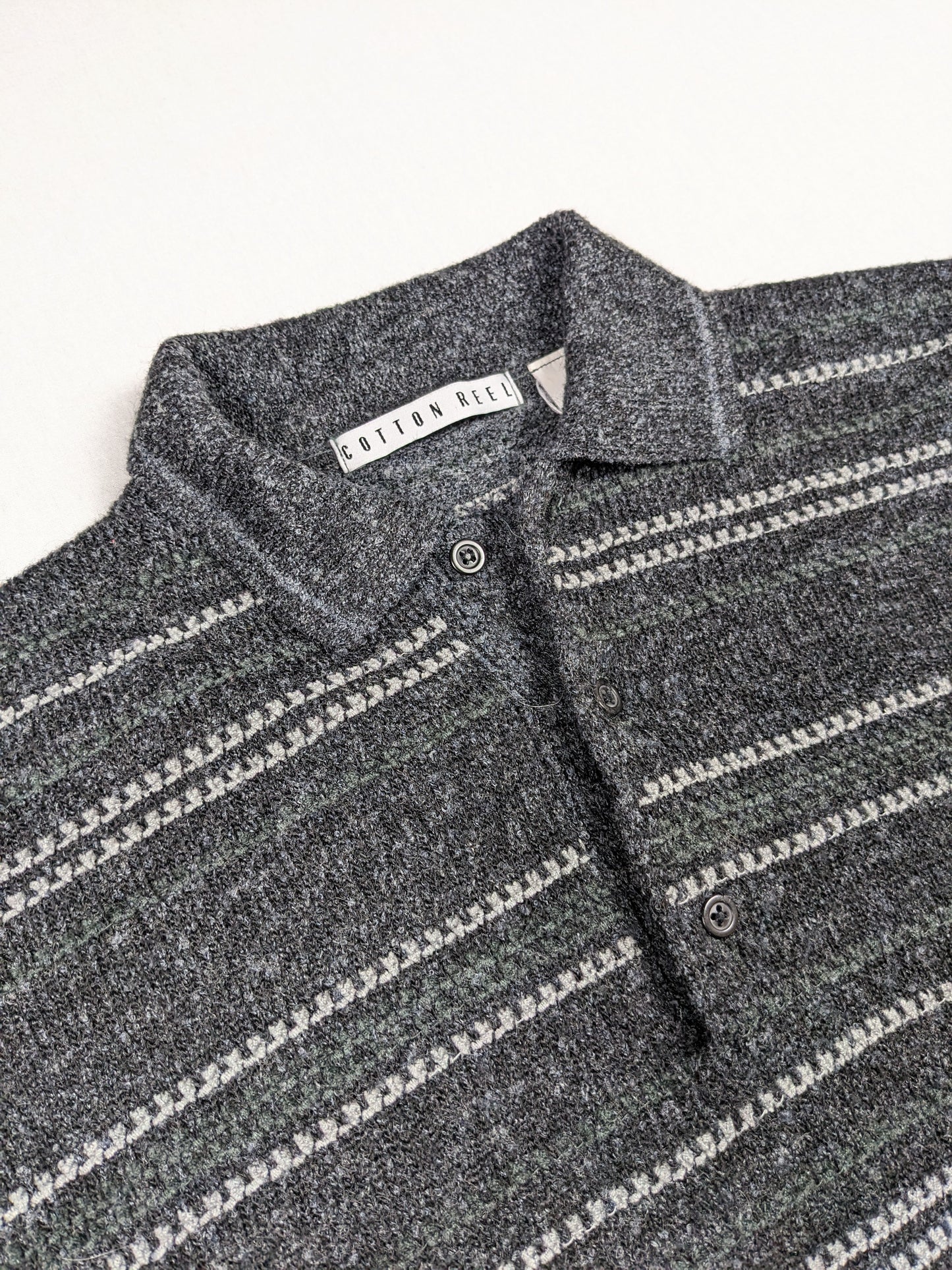 Knit sweater polo