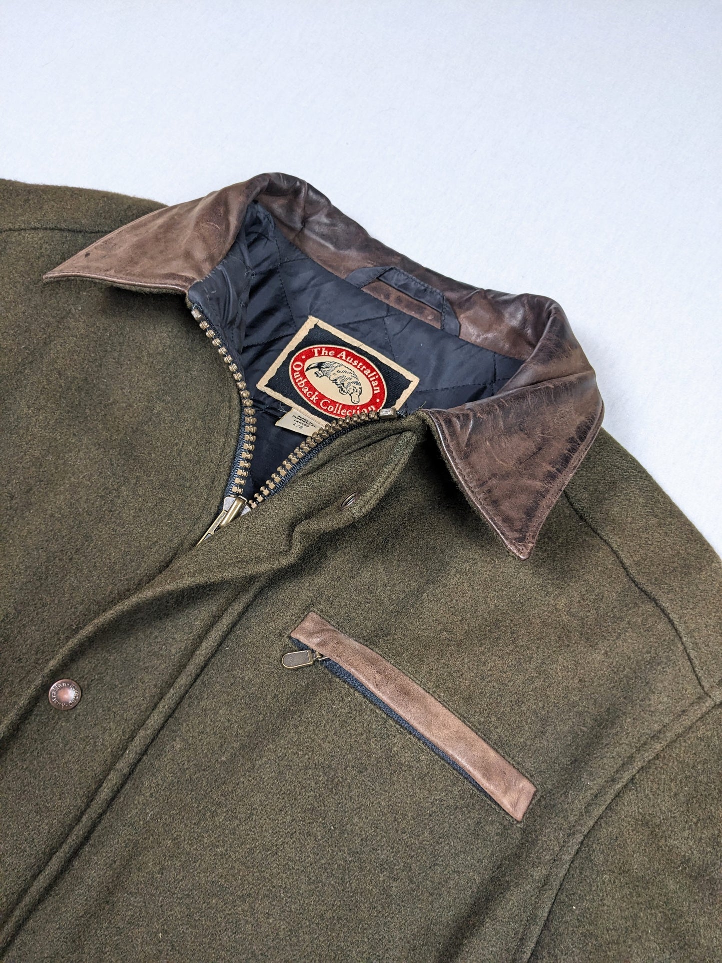 Wool outback jacket