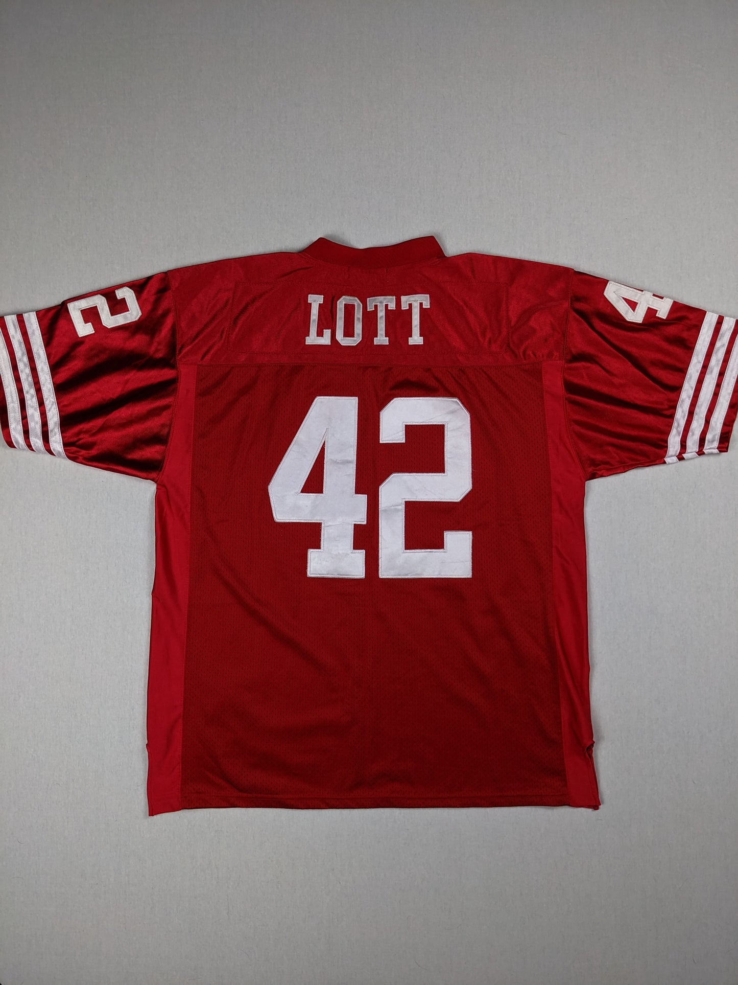 San Francisco 49ers 1989 throwback Lott jersey