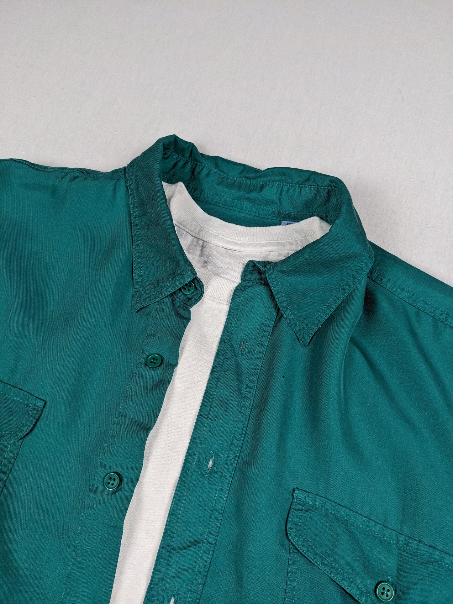 Vintage silk button up shirt