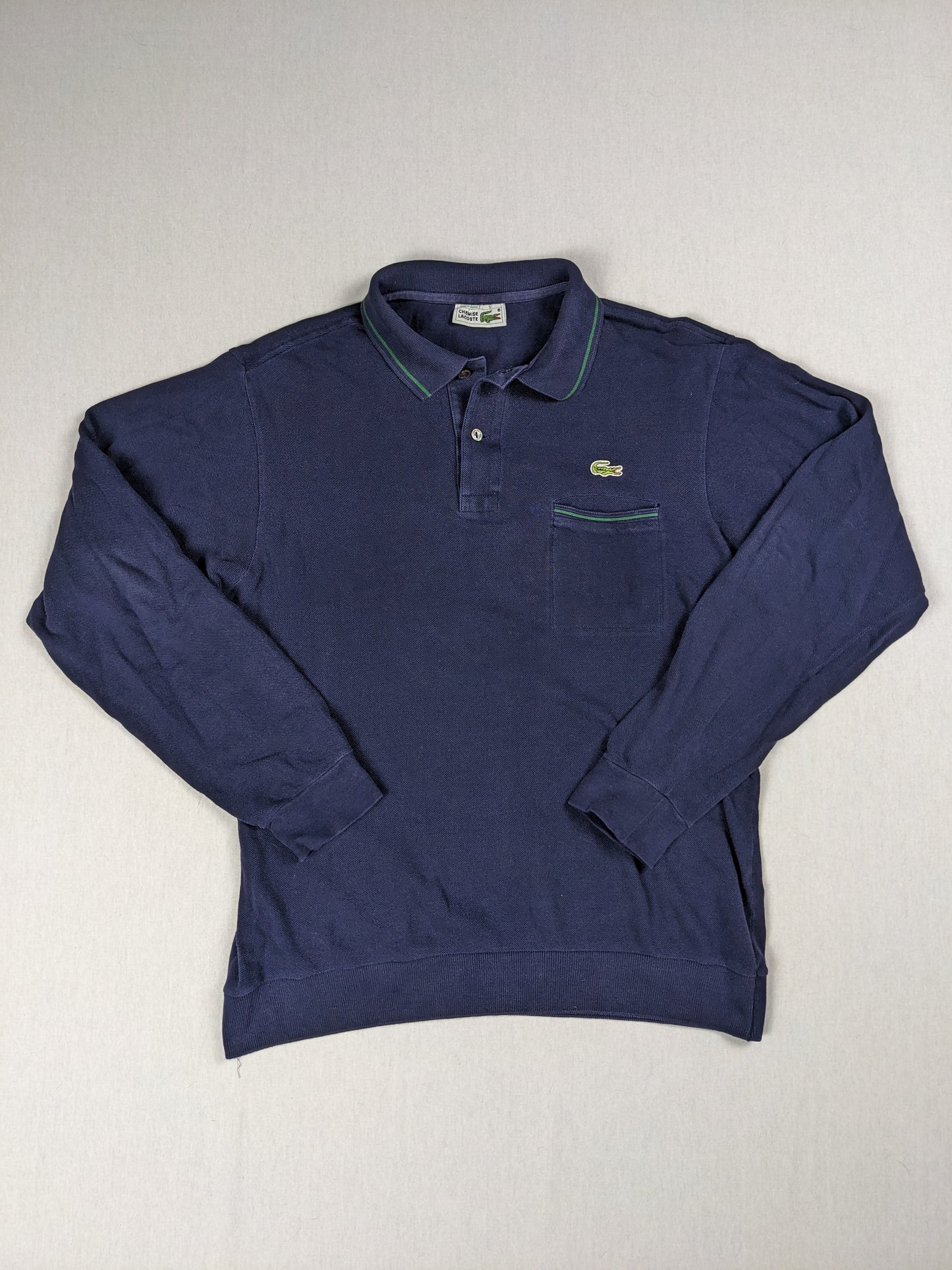 Vintage 80s long sleeve polo