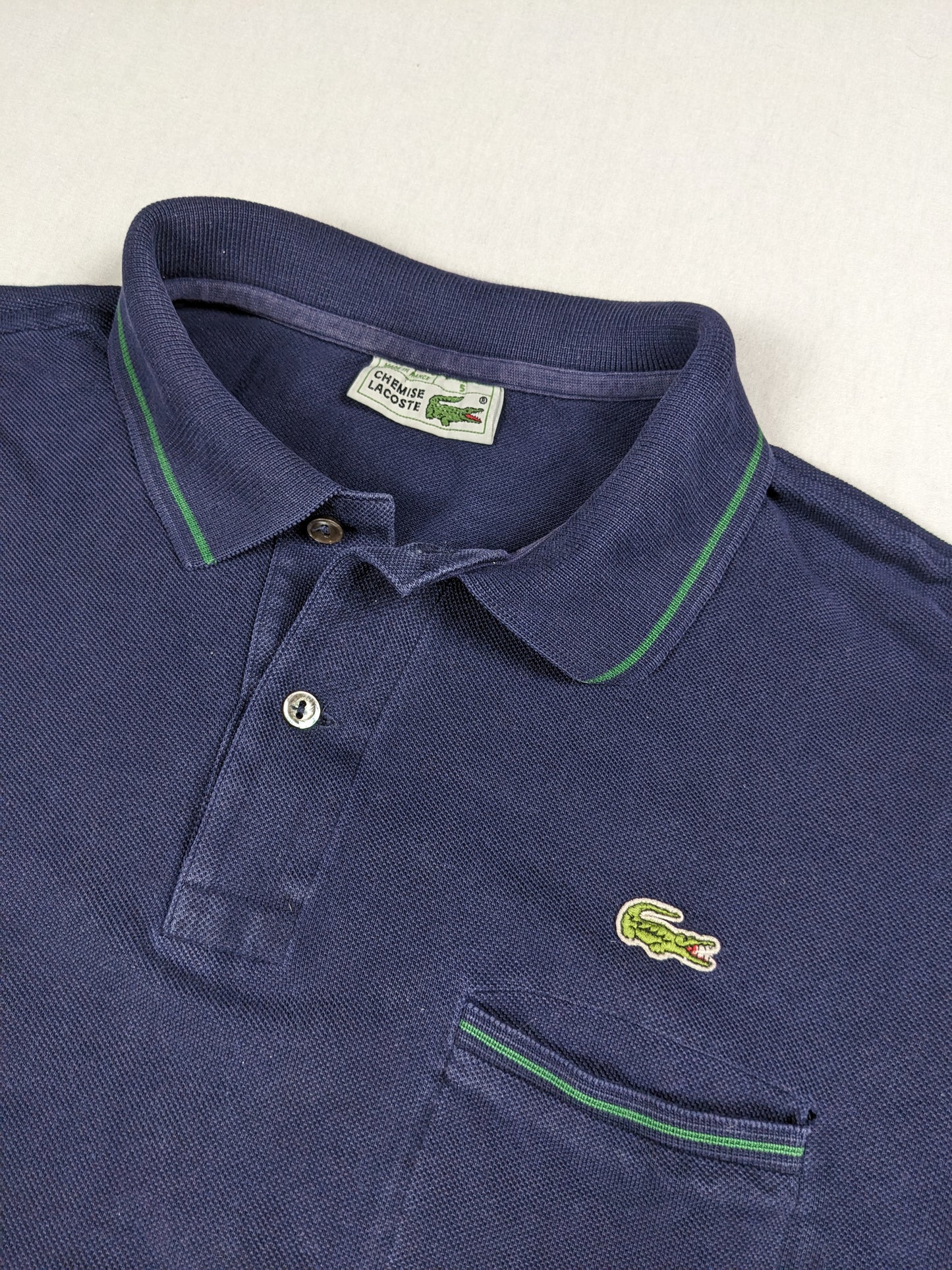 Vintage 80s long sleeve polo
