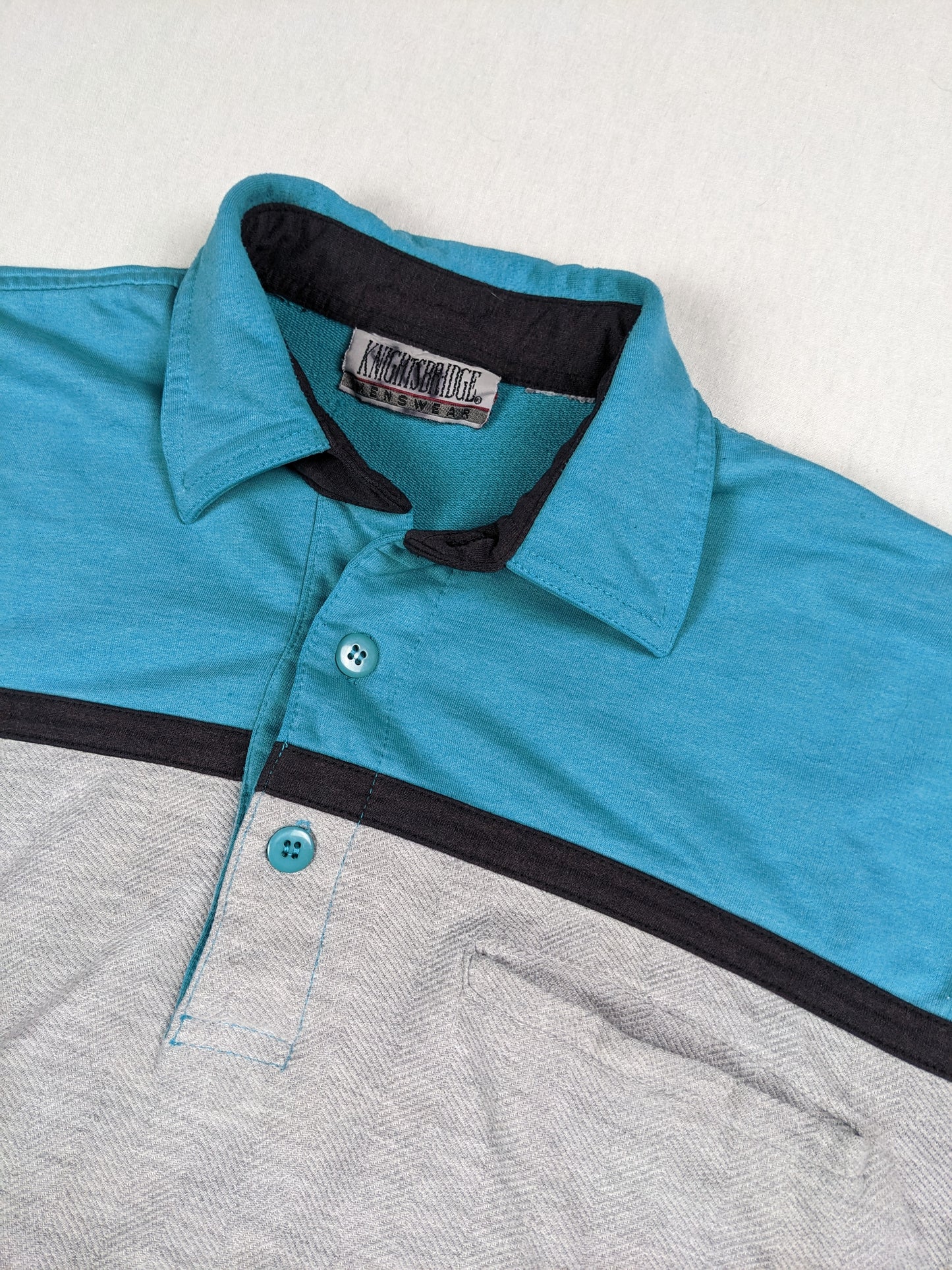Vintage long sleeve polo