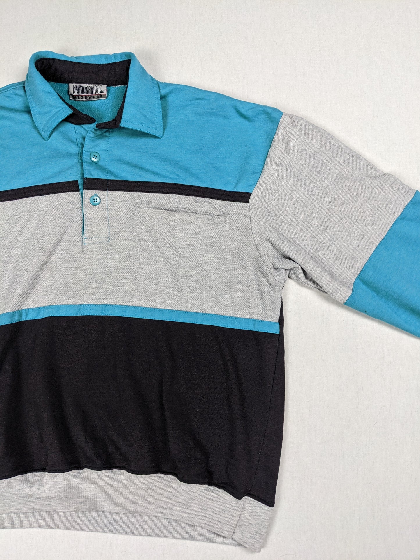 Vintage long sleeve polo