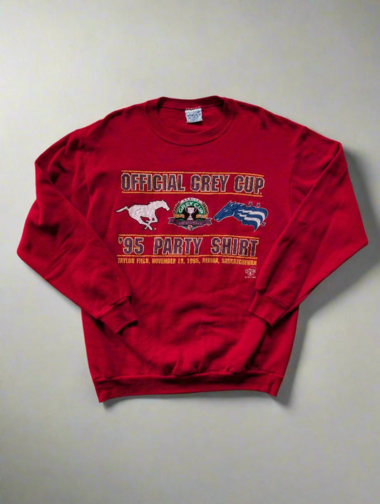 Vintage 1995 Grey Cup crewneck sweater