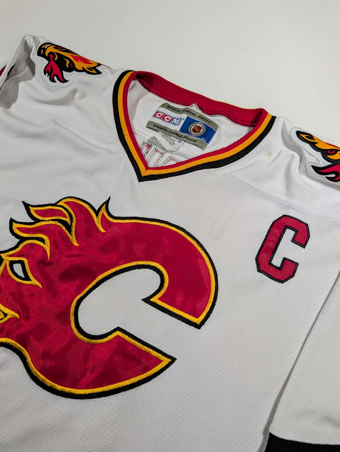 Jarome Iginla 2000's Calgary Flames jersey