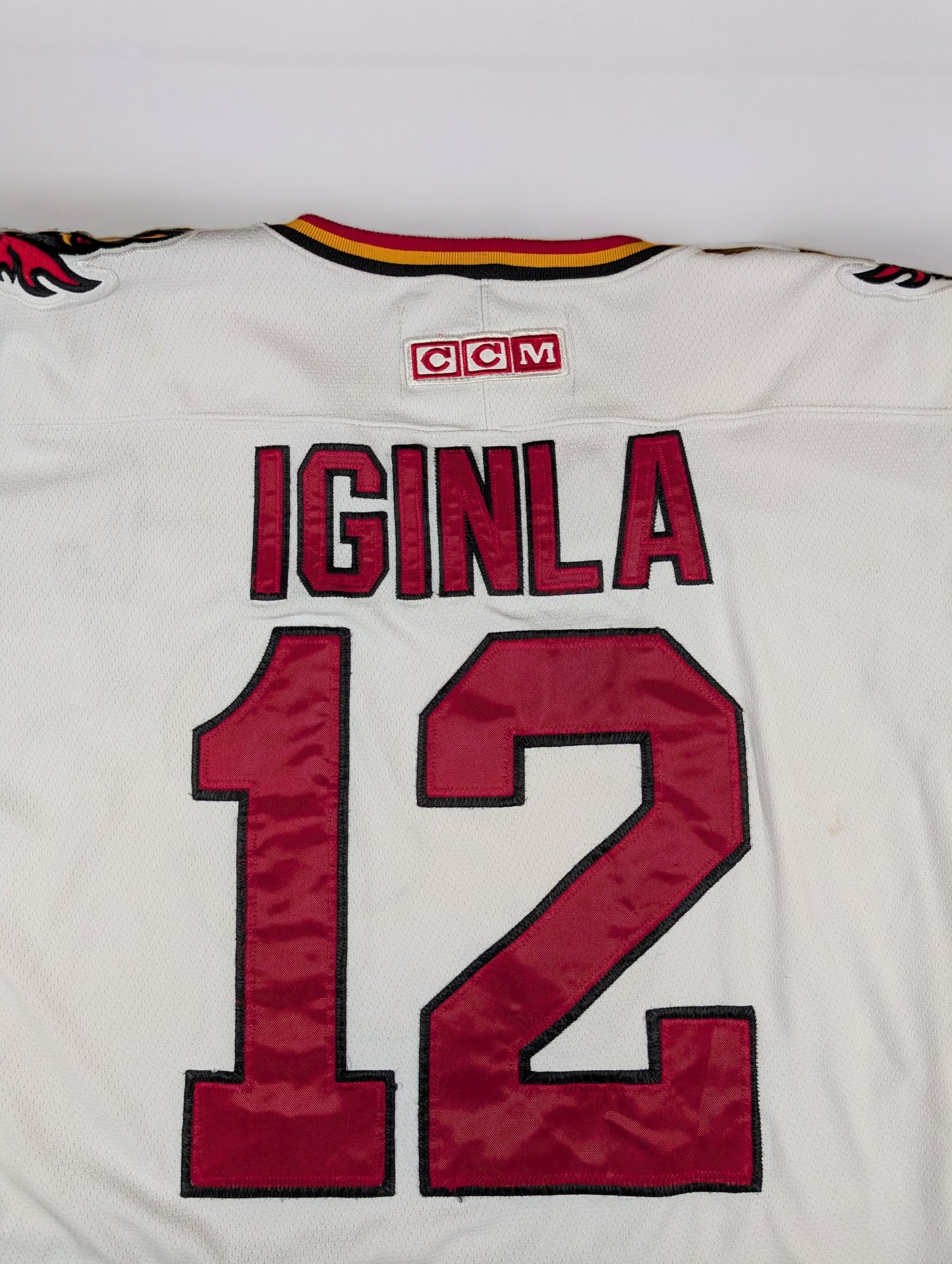 Jarome Iginla 2000's Calgary Flames jersey