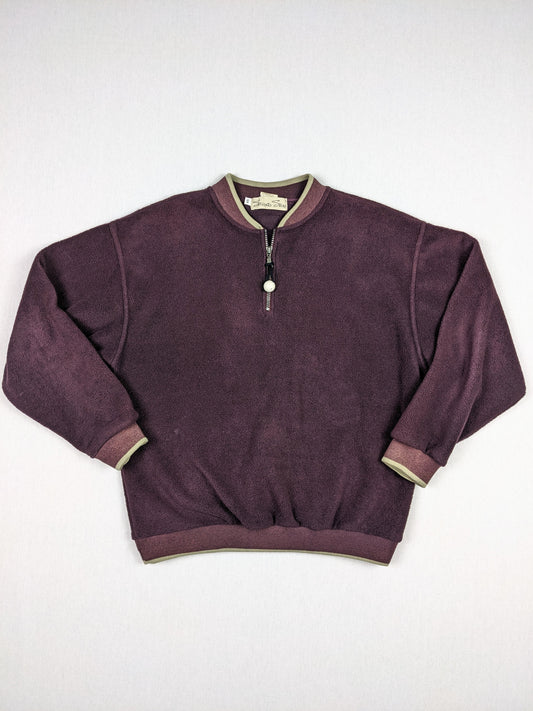 Fleece 1/4 zip pullover